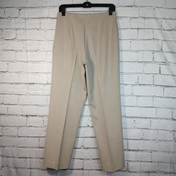 FABRIZIO GIANNI WOMENS PANTS OATMEAL COLOR SIZE 4 - Picture 1 of 6